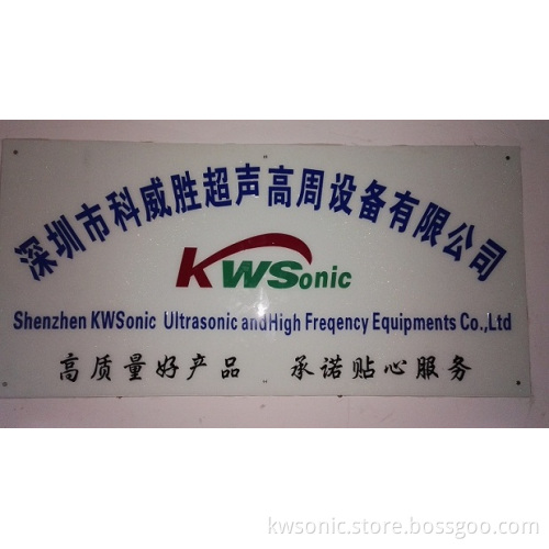 Hi-Power Ultrasonic Plastic Welders Single Head Made in China with High Qulaity 1 Year Warranty